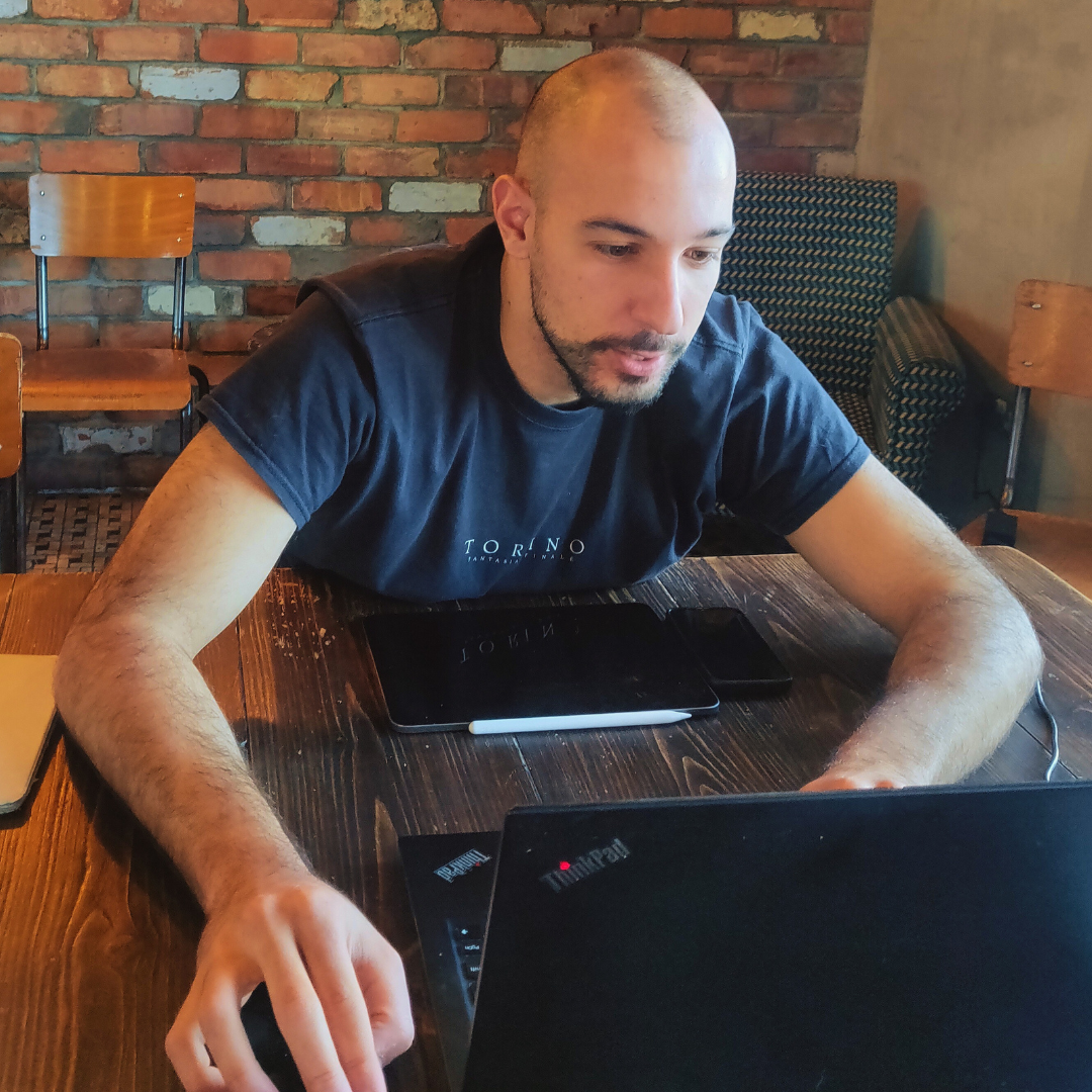 Portrait of Marios Kakouris